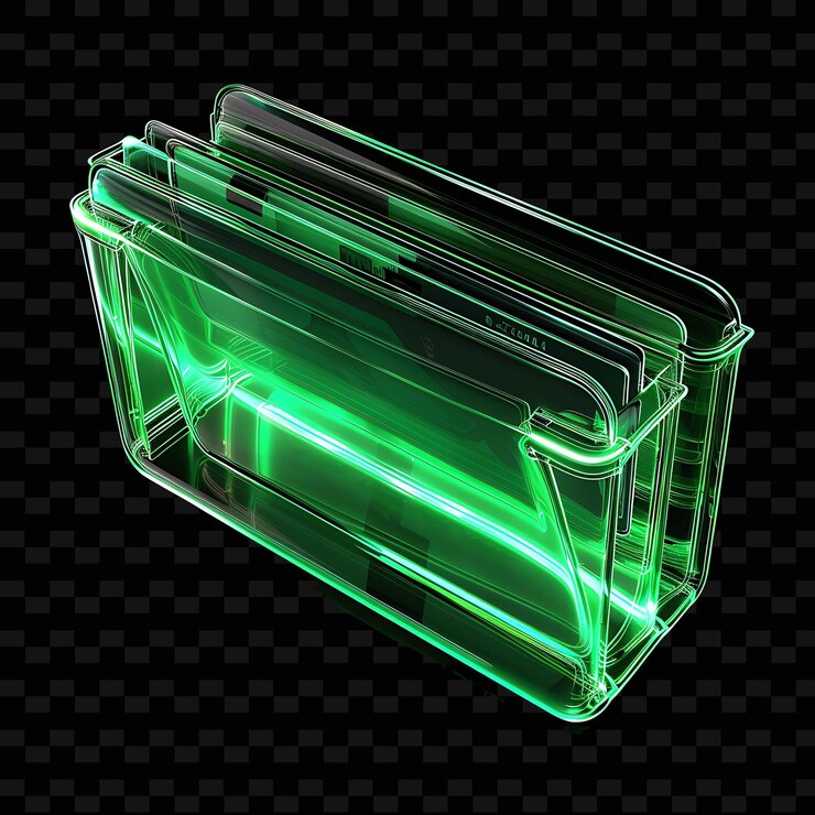 PSD wallet with credit card 3d icon with folded bills and a card png trendy neon color shape