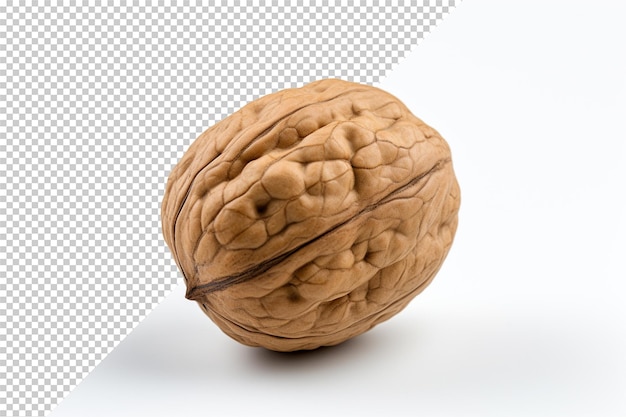 PSD walnut isolated on transparent background