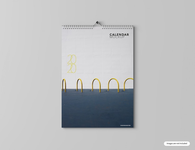 Wandkalender mockup