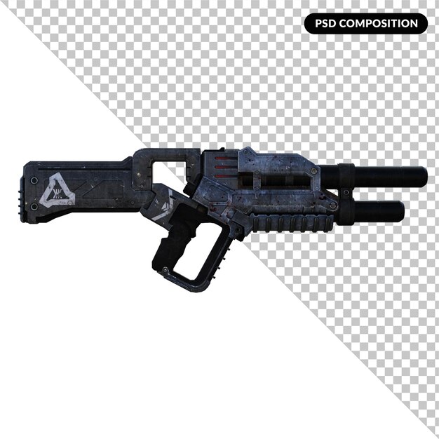 Wapens Max effect 3D-rendering