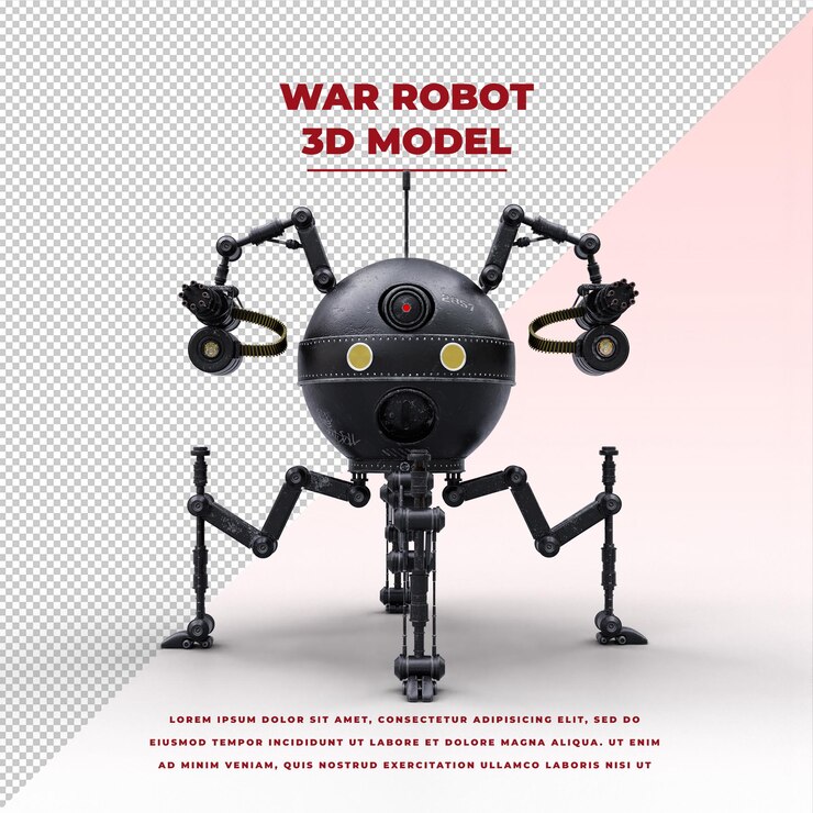PSD war robot