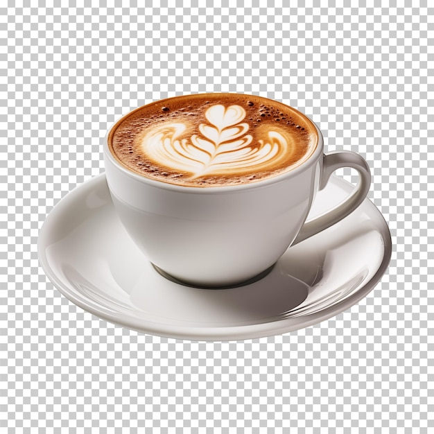 PSD warme koffiebeker latte art