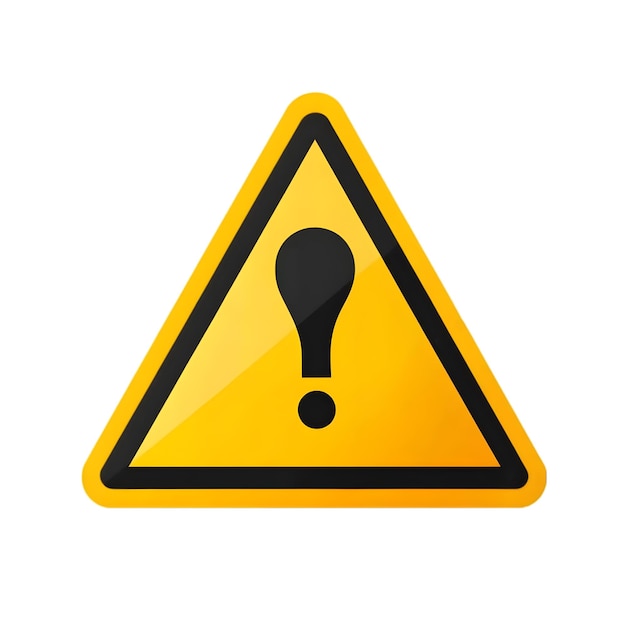 Warning Hazard Sign