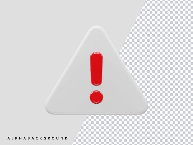 PSD warning icon transparent