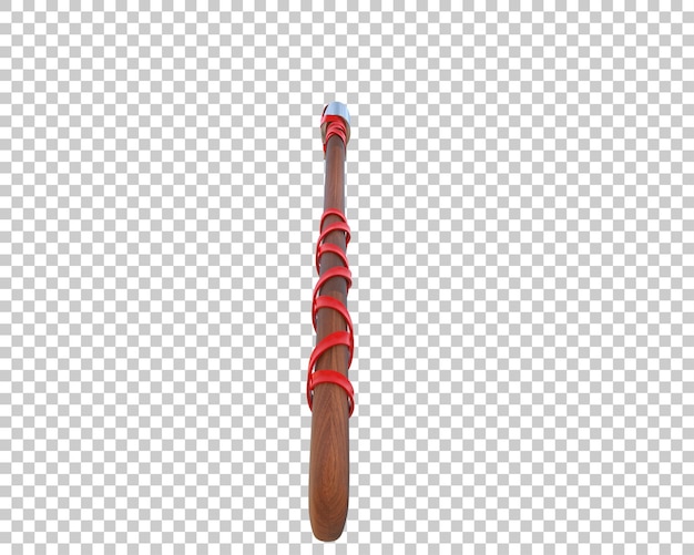 Warrior axe isolated on background 3d rendering illustration