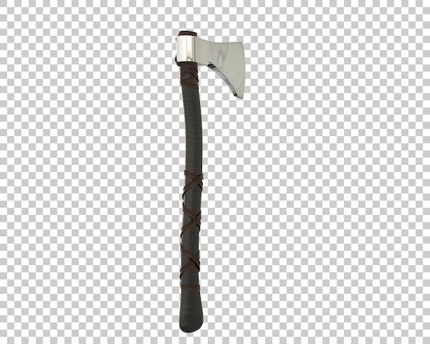 Warrior axe isolated on background 3d rendering illustration