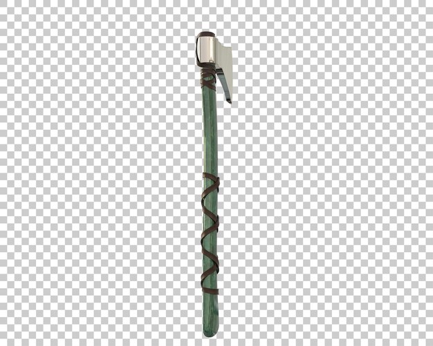 Warrior axe isolated on background 3d rendering illustration