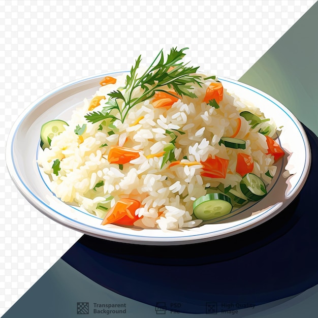 PSD warzywa zmieszane z ryżem