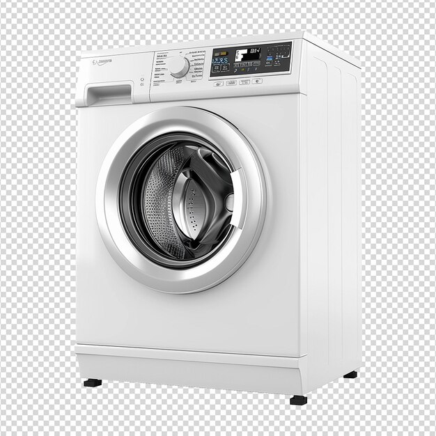 Washing machine isolated on transparent background png