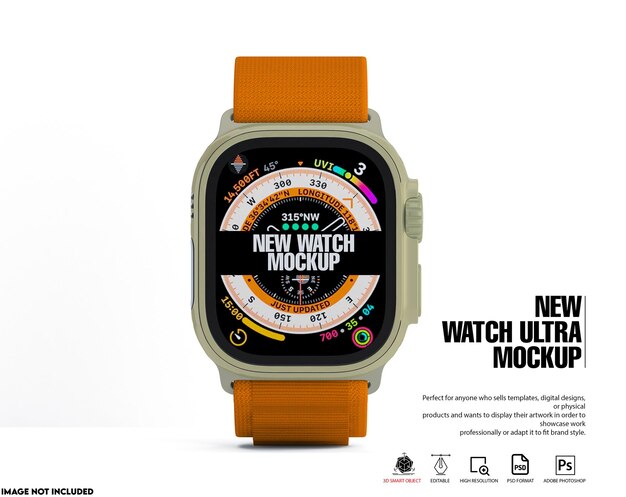 Watch Ultra Mockup