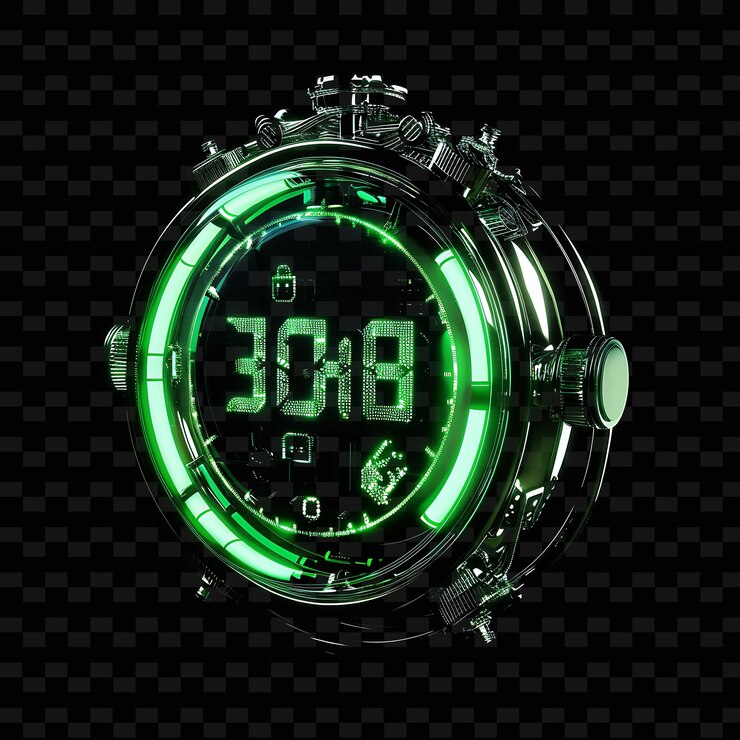 PSD a watch with the numbers 55 and 0 on it