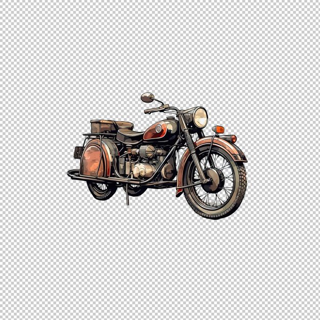 PSD watecolor logo sidecar isolated background iso
