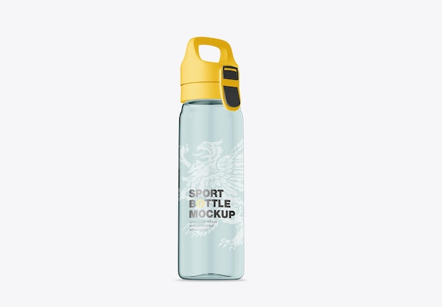 Water Bottle Mockup 3D render