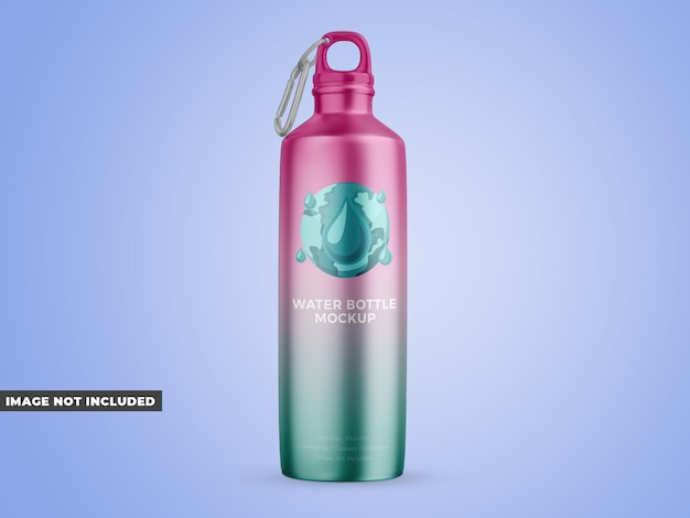 Mockup di bottiglia d'acqua psd