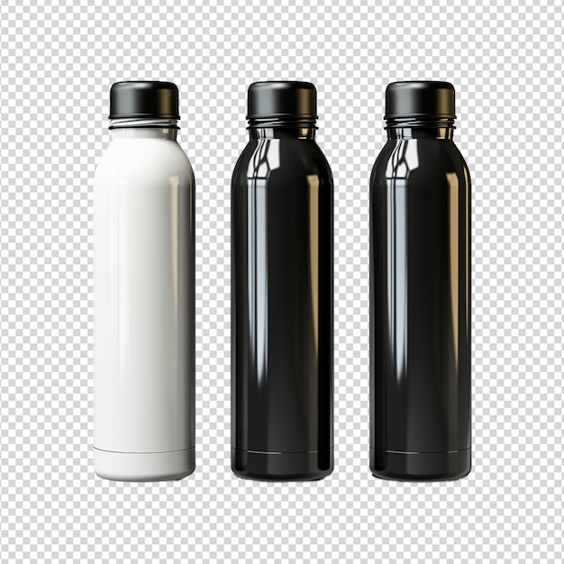 PSD water bottle mockup psd