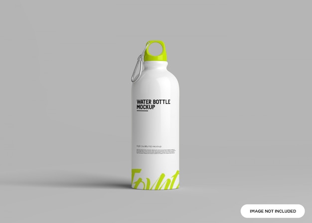 PSD water bottle mockup