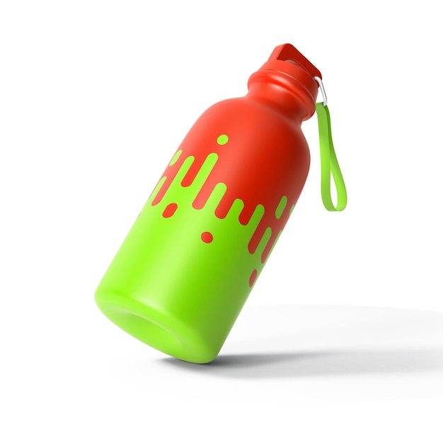 Water bottle mockup