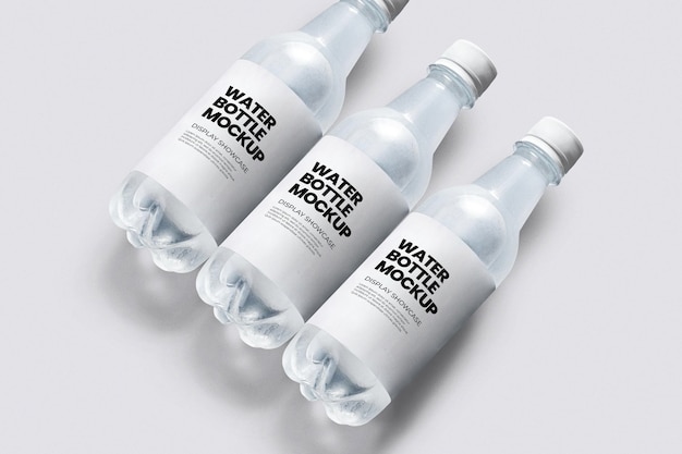 PSD water bottle mockup