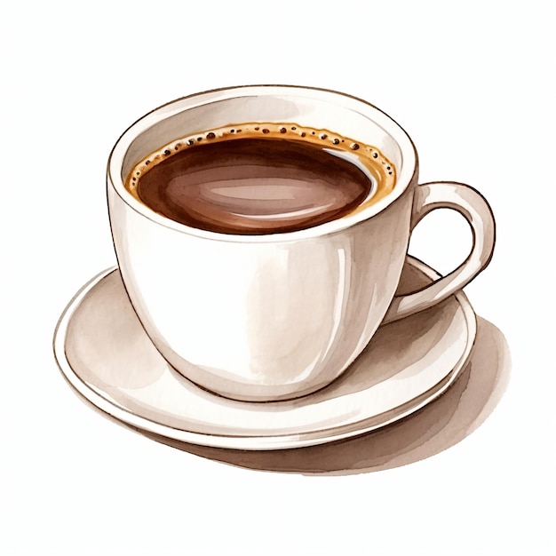⁇ 색에 커피 컵에 대한 색상