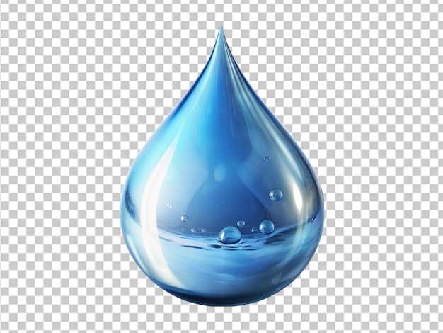 PSD water droplet