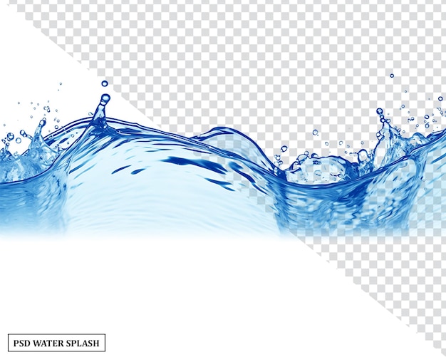 PSD water flow transparent