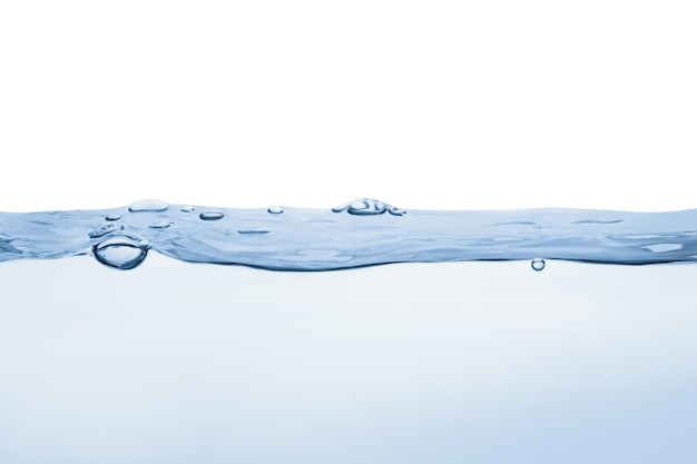 PSD water on isolated transparent background