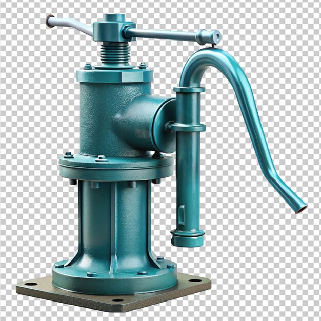 PSD water pump png on transparent background