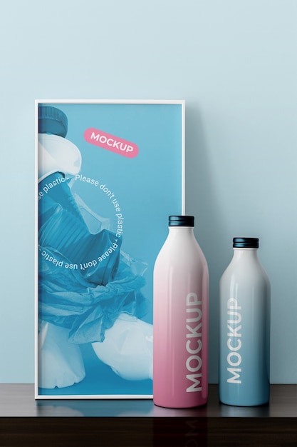 Water refill product mockup