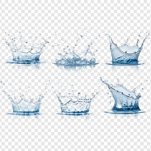 water splash collection