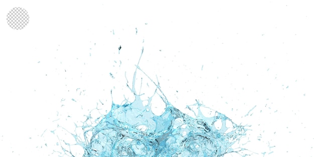 Water splash gratis vector template