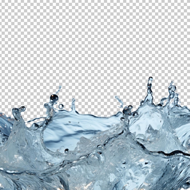 PSD water splash png psd