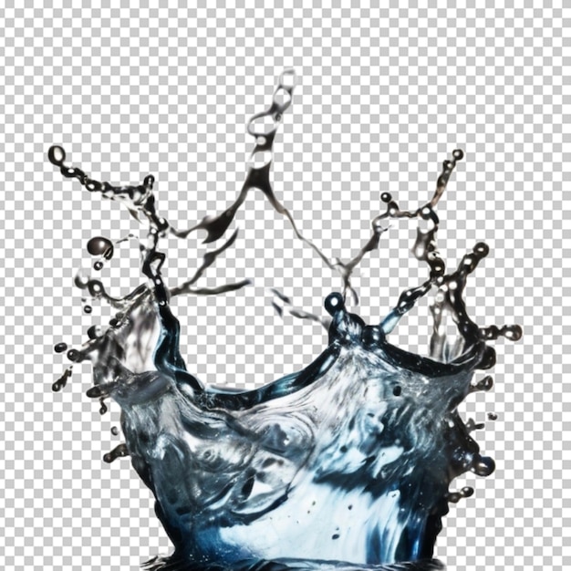 PSD water splash png psd