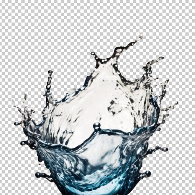 Water splash png psd