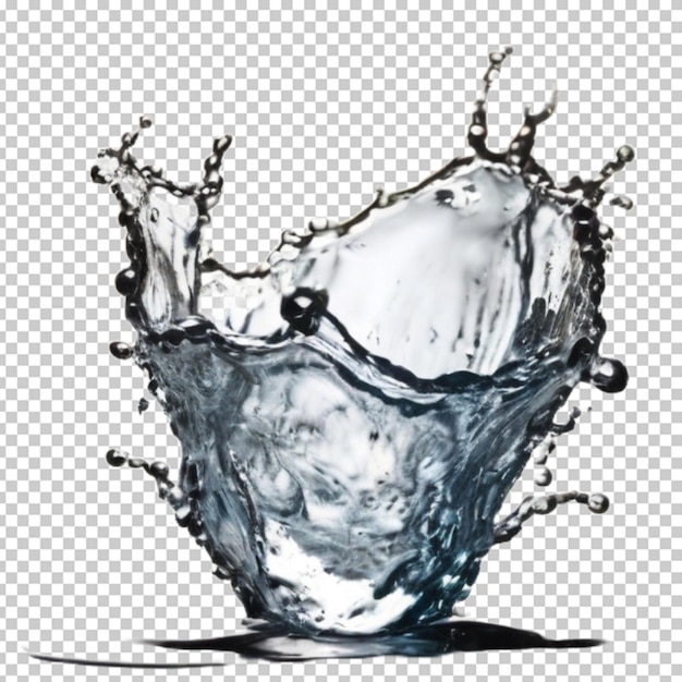 PSD water splash png psd