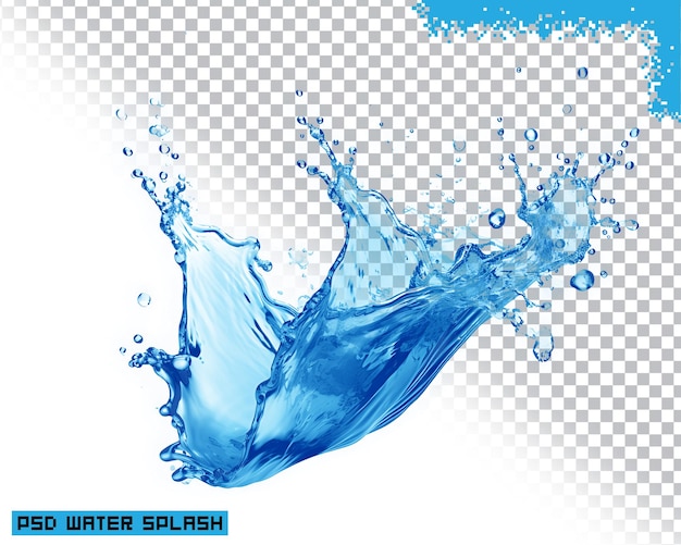 Water Splash transparant