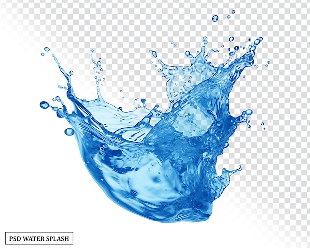 Water Splash Transparent Background