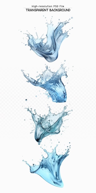 water splash transparent