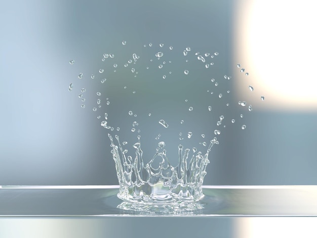 PSD water splash