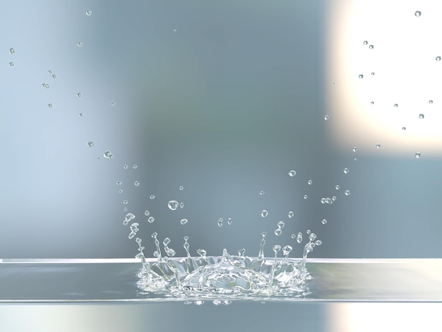 PSD water splash