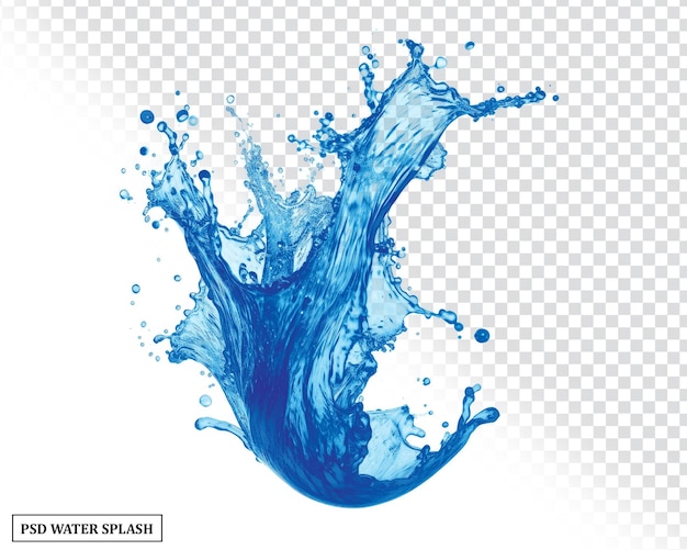 PSD water splash