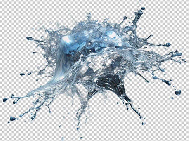 PSD water splash