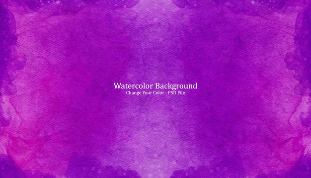 Watercolor background editable color