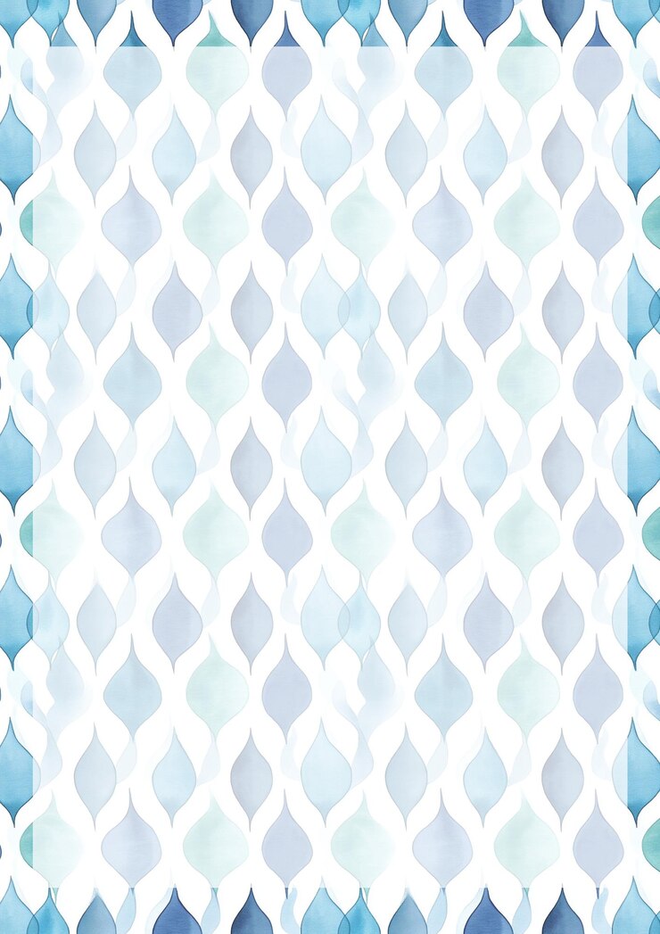 PSD watercolor blue pattern background