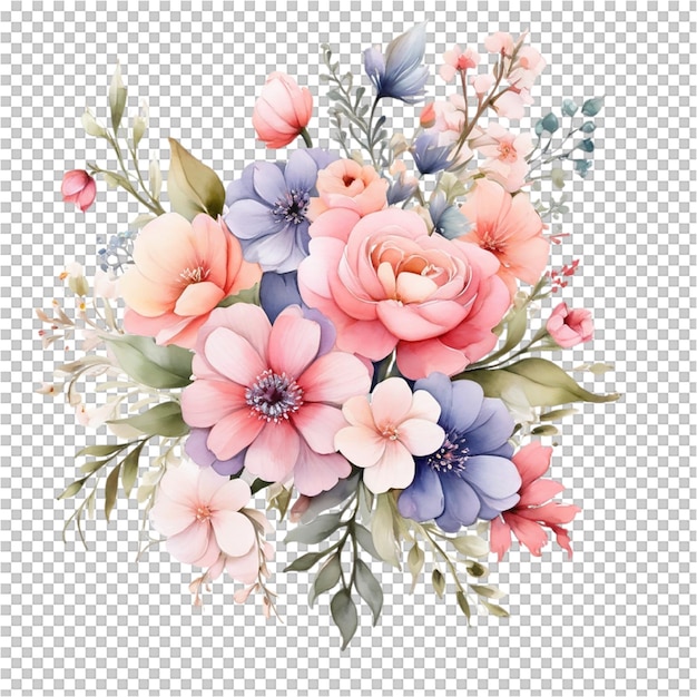 Watercolor bouquet