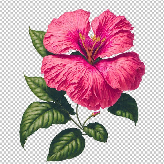 PSD acquerello fiori di illustrazioni royalty