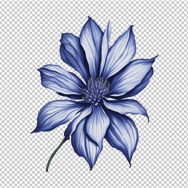 PSD watercolor flower