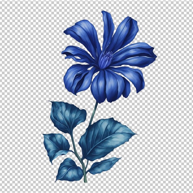 PSD watercolor flower