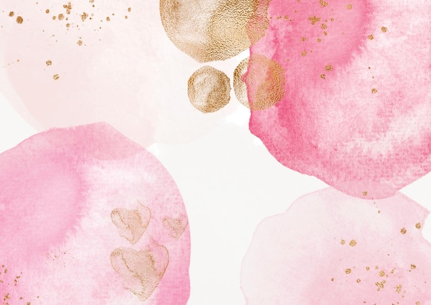 PSD watercolor glitter background