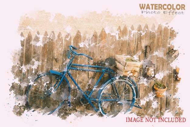 watercolor photo effect