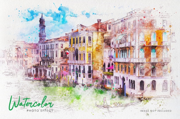 Watercolor Whimsy Photoshop Actions for Stunning Photo Effects